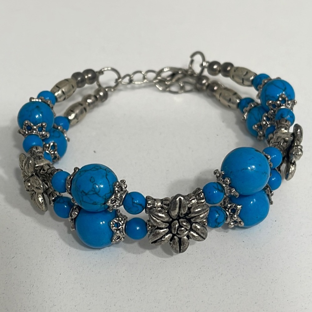 Handmade silver bracelet